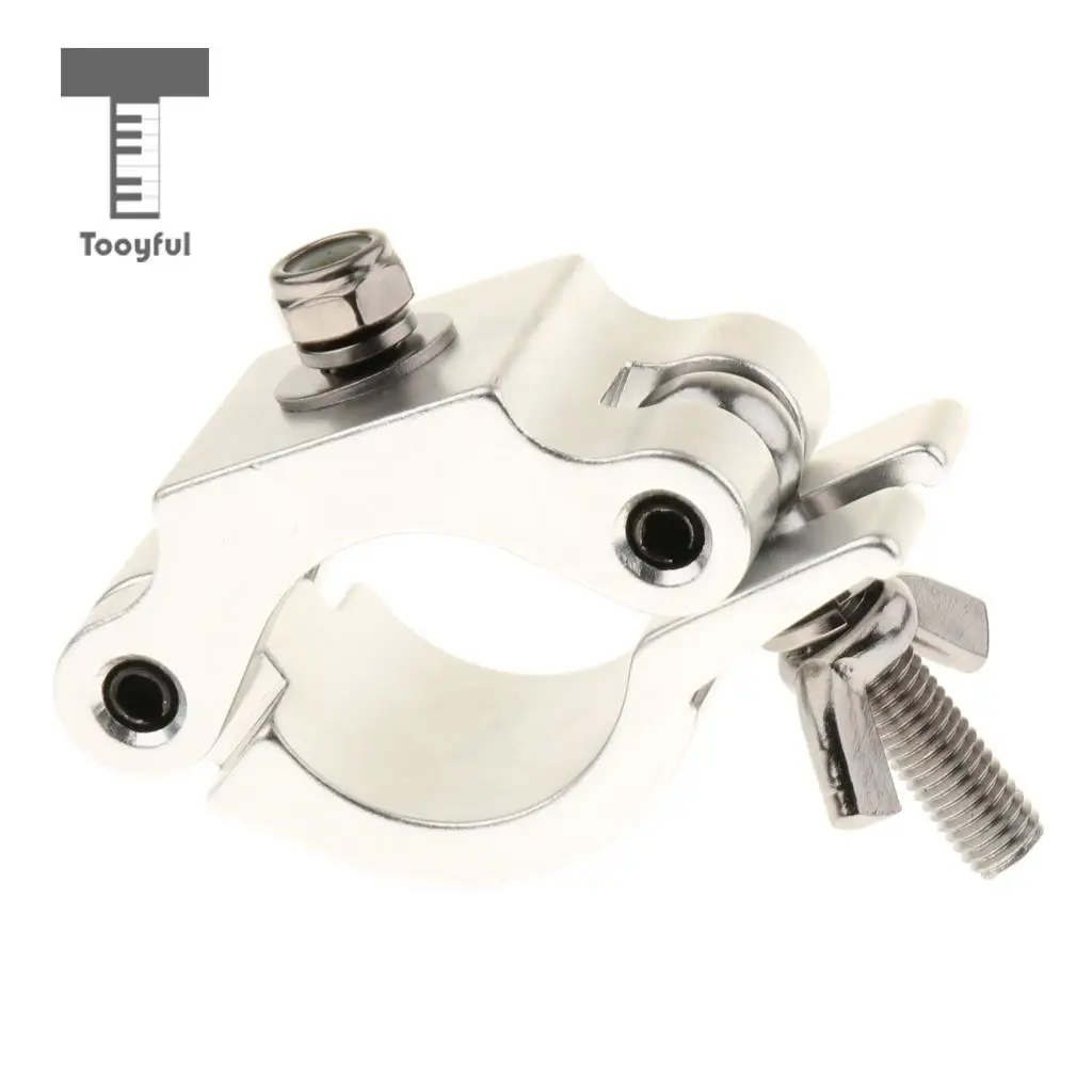 Tooyful Durable Aluminium Load 500kg Stage Truss Swivel Clamp Hook Bolt Heavy Duty DIY