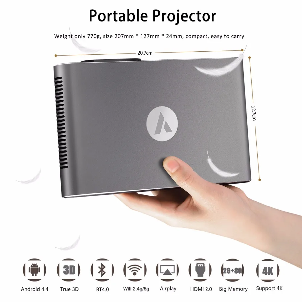 Everyone Gain Appotronics A1 3D лазерный проектор XMing 4K DLP домашний кинотеатр Projetor ALPD Full HD 1080P Wifi
