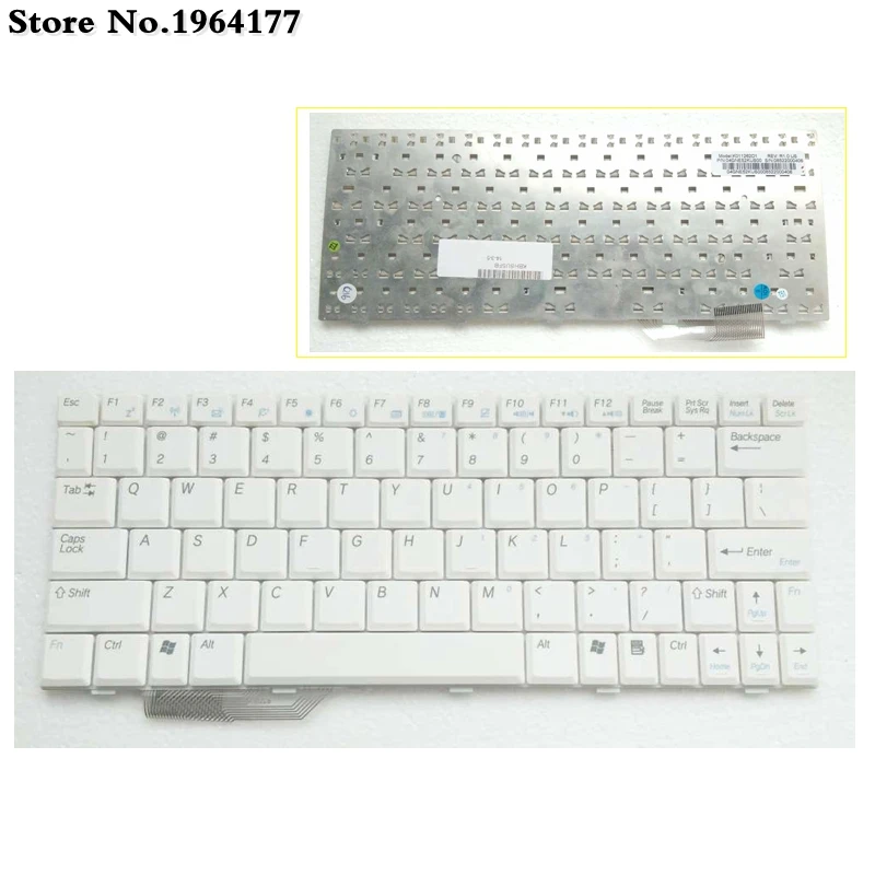 

us New Laptop keyboard for ASUS white U5F U5 U5A U5S English