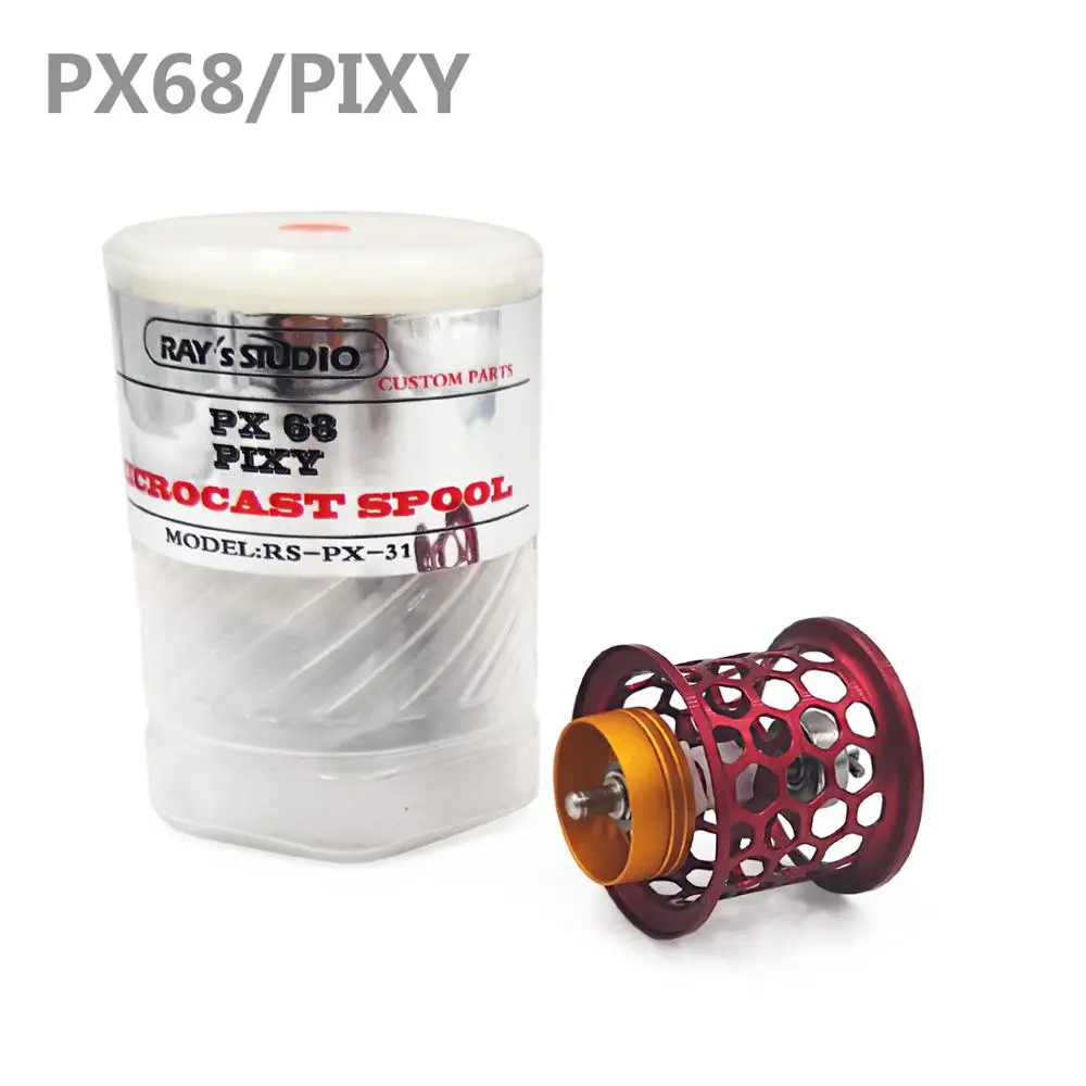 Novo Diy Px68 pixy Forma De Diamante Carretel De Pesca N o Original 