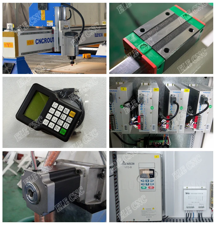 Высокая скорость 1836 Китай резьба cnc маршрутизатор машина 3d с t-слот вакуумный стол