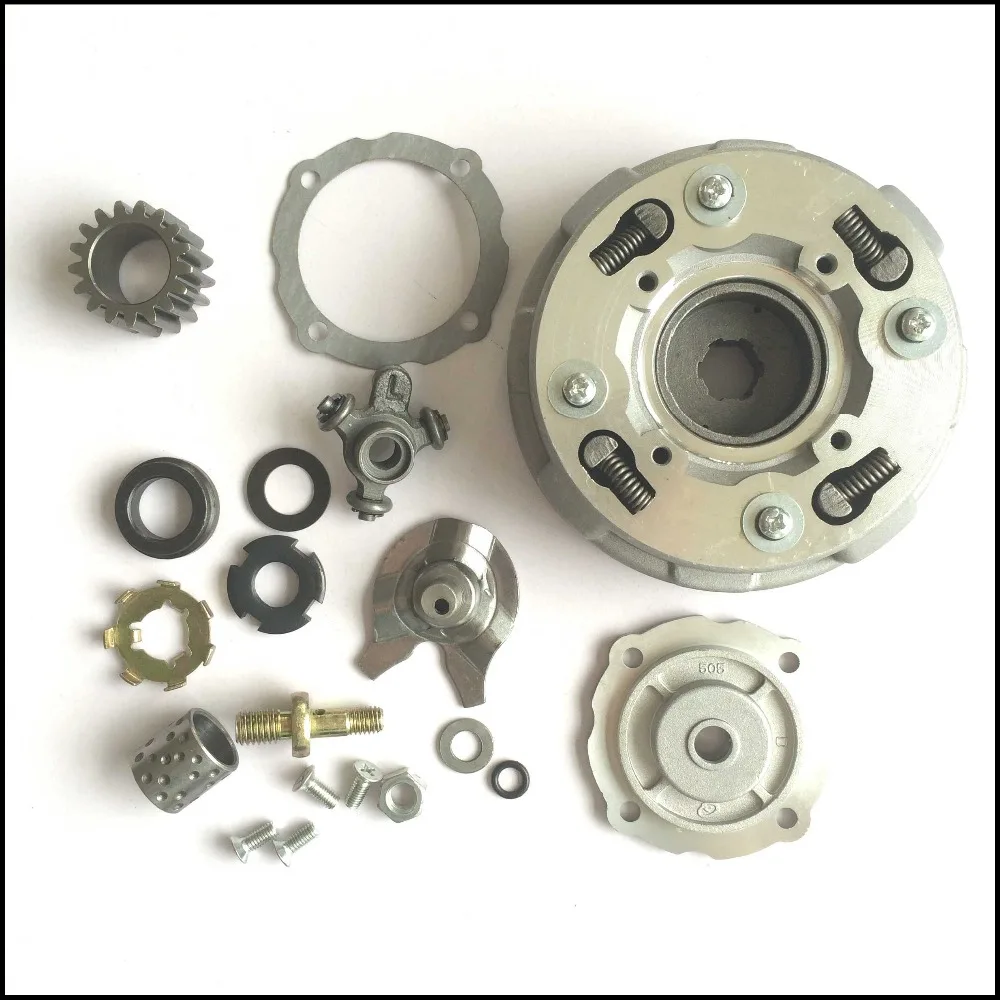 Полуавтоматический Двигатель сцепления 17T Teeth 110cc 125cc 135cc для SunL Peace JCL Roketa Kazuma Taotao ATV
