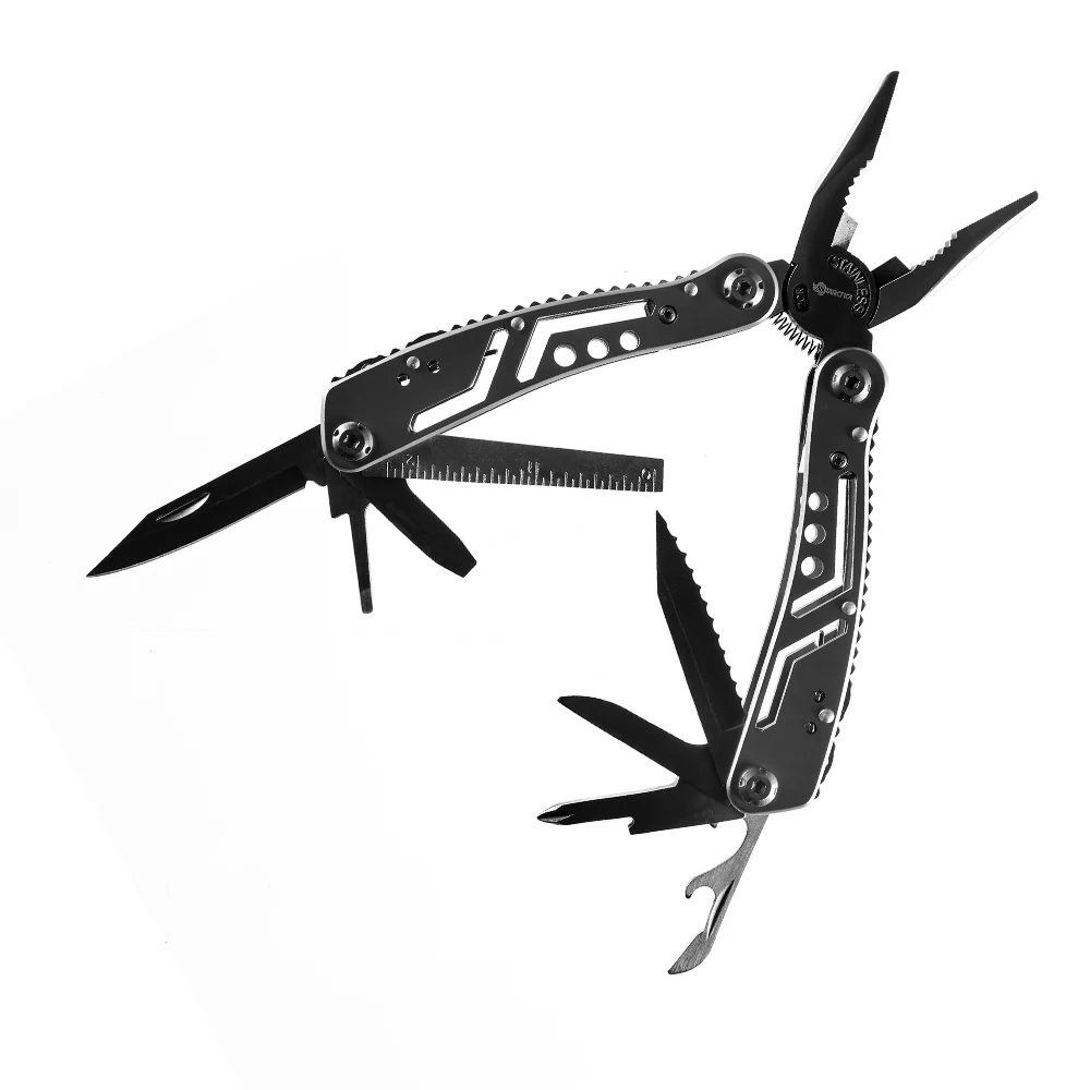 

ANTARCTICA EDC Multitool with Mini Tools Knife Pliers Swiss Army Knife and Multi-tool kit for outdoor camping equipment Pliers