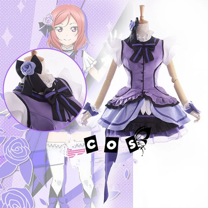 [Изготовление на заказ] Love Live! Униформа Nishikino Maki Cos SJ платье лолиты костюм для