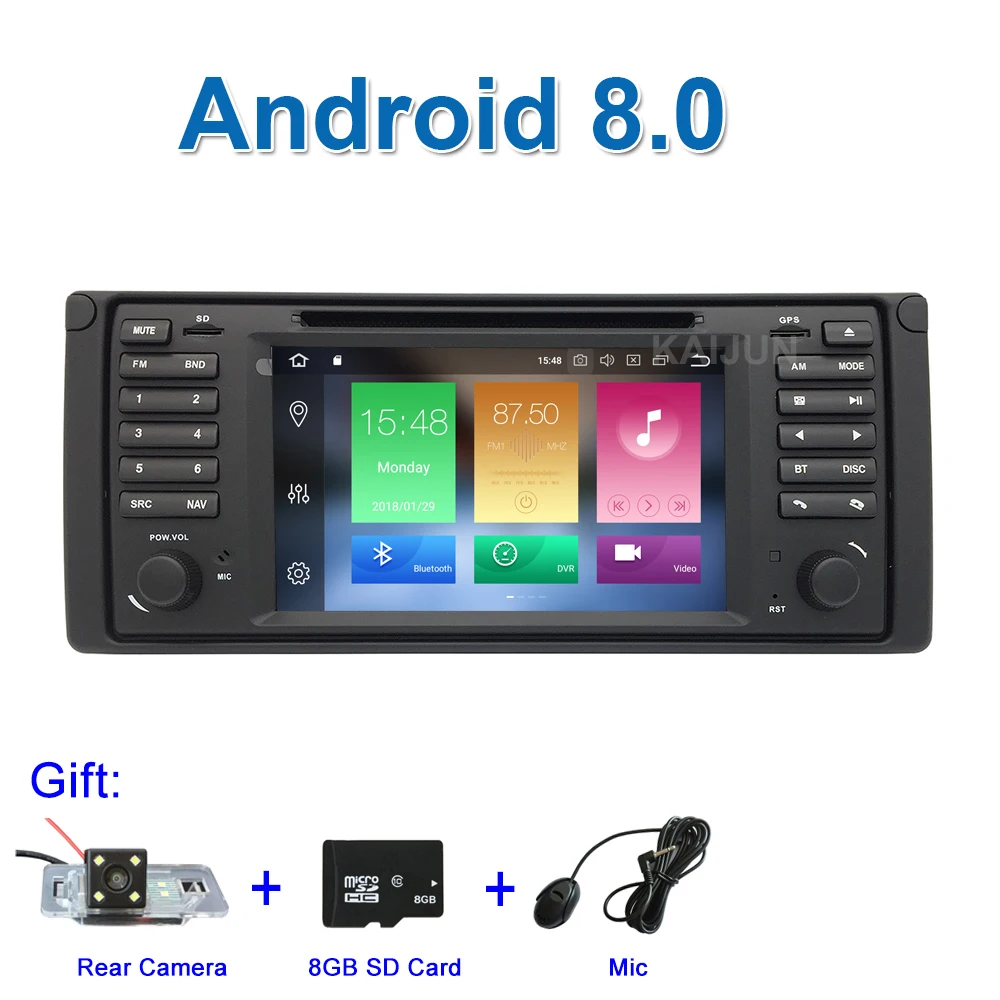 

IPS screen Android 8.0 Car DVD Multimedia Player for BMW E39 M5 with Radio WiFi Bluetooth GPS Navigation
