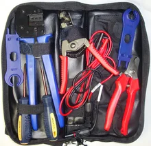 MC4 solar PV tool kits, with test cable RX-K3, for 2.5/4/6mm sq (10/12/14AWG) PV cable, for MC4/MC3 solar connector tool