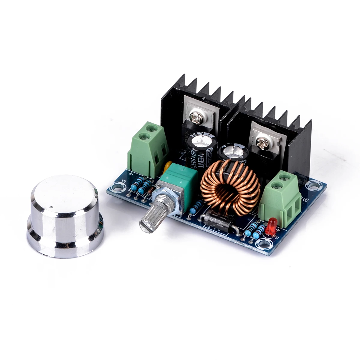 1pcs Step Down Buck Converter Power Supply Module PWM Adjustable DC-DC 4-40V To 1.25-36V Step Down Board Module Max 8A 200W