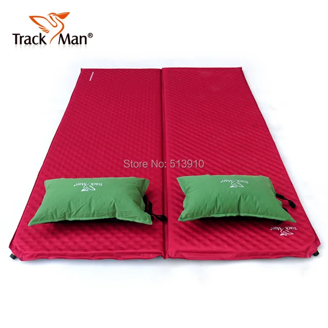 Trackman widened thick double automatic inflatable