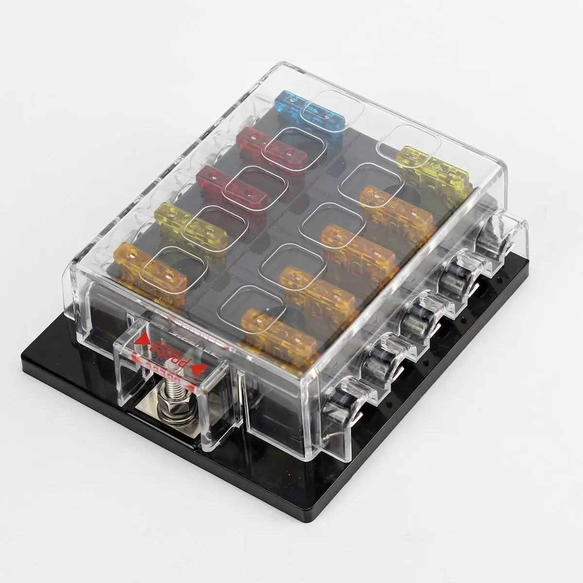 24V 12V 10 Way New Blade Fuse Box Holder & Bus Bar Kit ATO ATC Car Van Truck-in Fuses from Automobiles & Motorcycles on Aliexpress.com | Alibaba Group