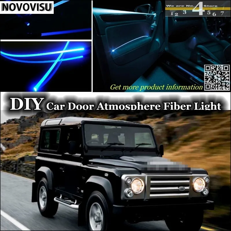 Novovisu для Land Rover Defender 90 110 девяносто один десять интерьера окружающий свет