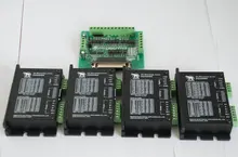 4 Axis CNC router Wantai Stepper Digital Driver 36VDC 1 7A 128 replacing M415B Laser Foam