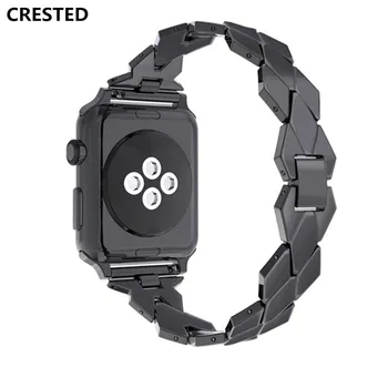

Strap For Apple Watch band apple watch 4 3 band 42mm/38mm 44mm/40mm iwatch band Stainless Steel wrist link Bracelet belt correa