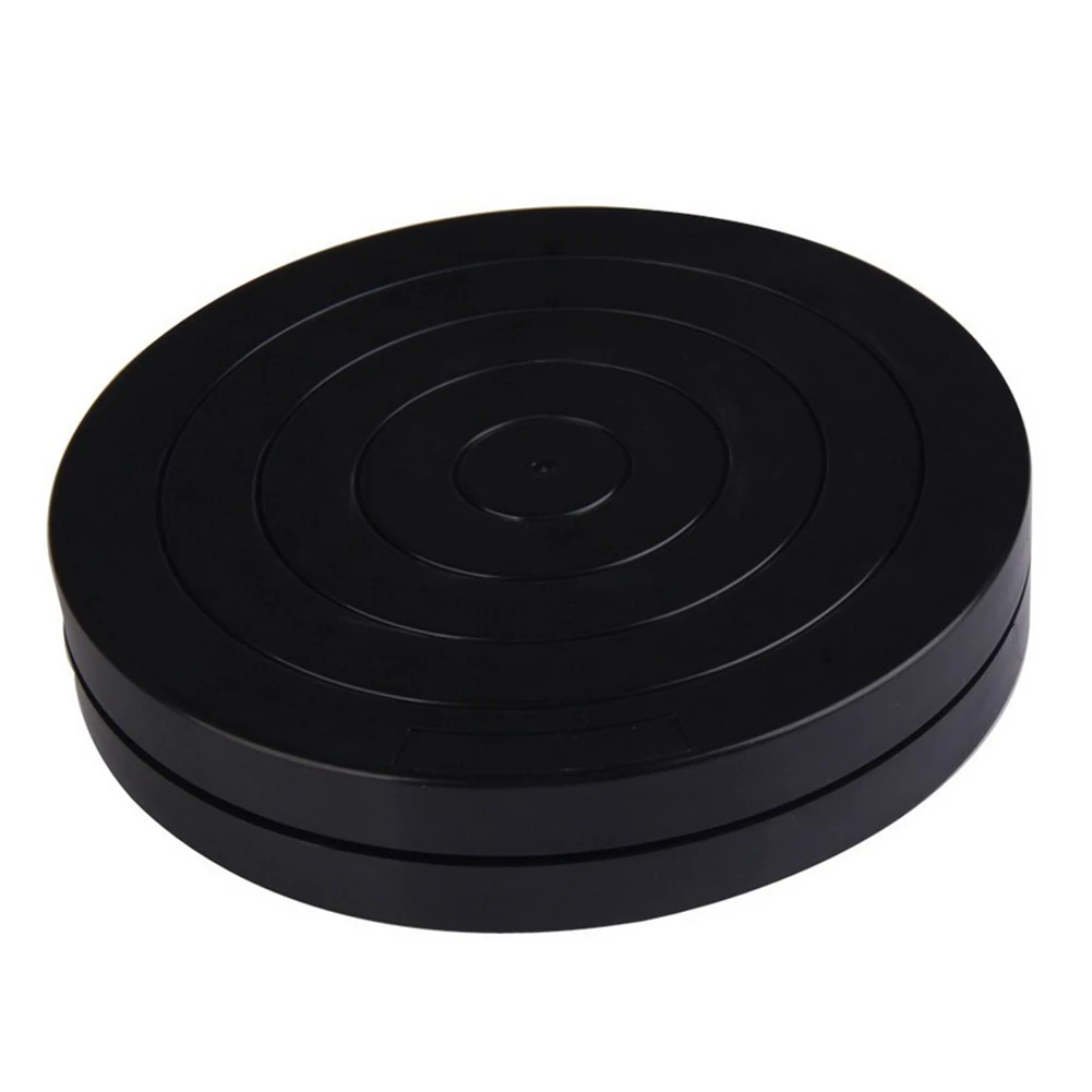 

Practical 18cm Black Plastic Turntable Multi-purpose Pottery Clay Sculpture Tools 360 Flexible Rotation P7Ding