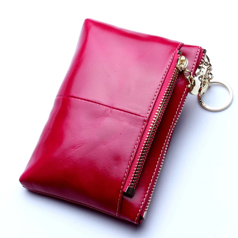 Цена Женский кошелек из натуральной кожи, модный кошелек для монет для девочек, женский маленький кошелек, кошелек для денег, держатель для карт, ...
