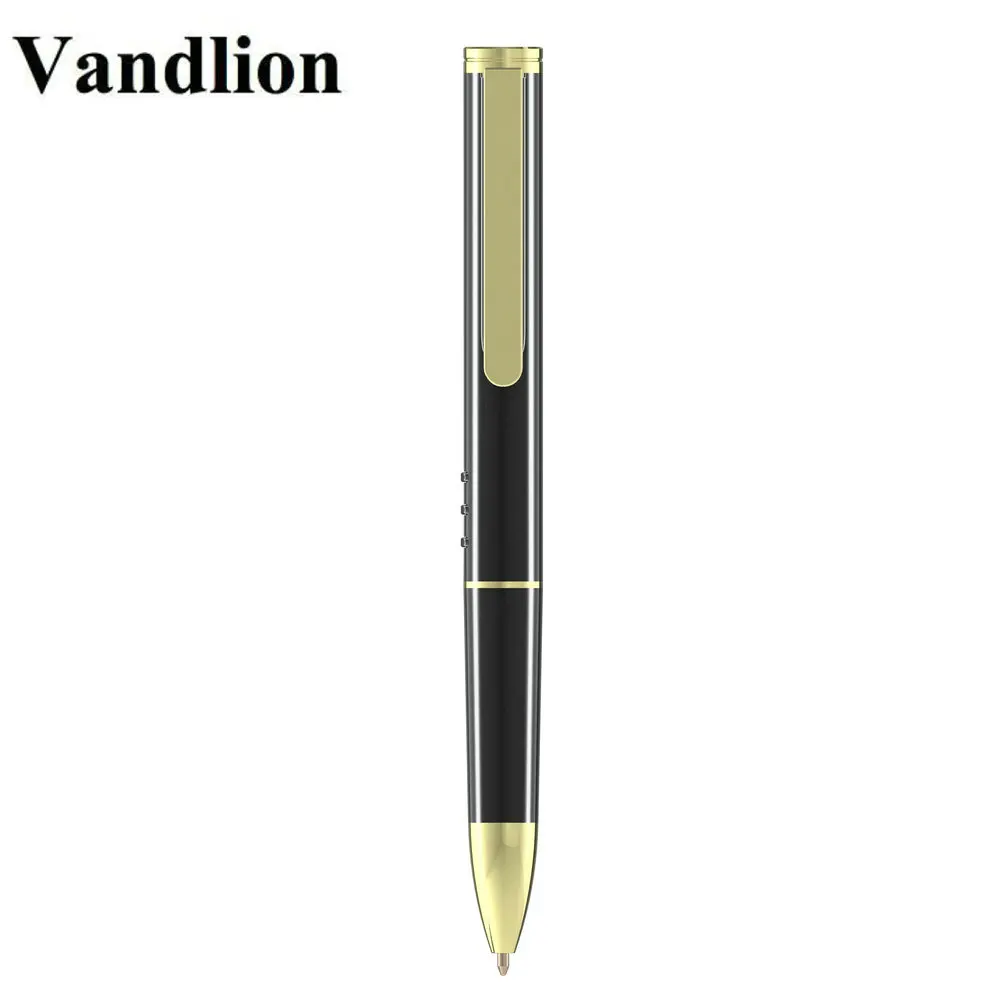 Vandlion Digital Voice Recorder Pen 8GB 16GB Audio Recorder MP3 Player Lossless Noise Reduction Stereo Sound Dictaphone V6