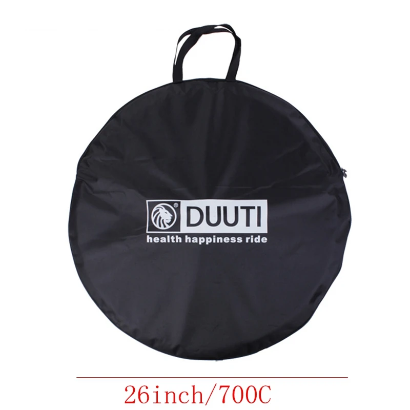 Discount ROSWHEEL/DUUTI Waterproof New Bicycle Carrying Package Bags Cycling Road MTB Mountain Bike Single Wheel Carrier Bag Accessories 2