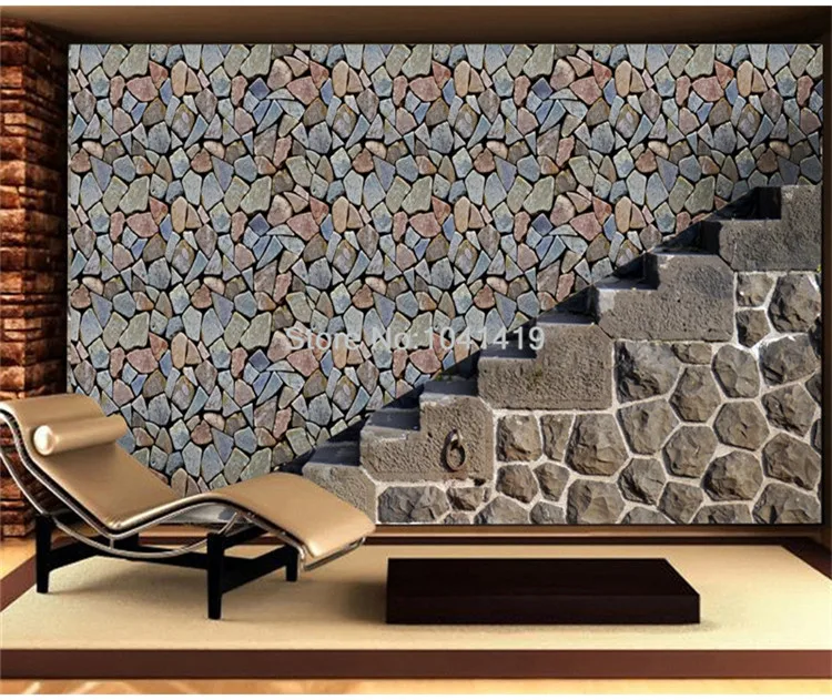 3D кирпичный камень ПВХ обои Гостиная ТВ диван, домашний декор столовая самоклеющаяся водостойкая настенная наклейка 3D Papel De Parede