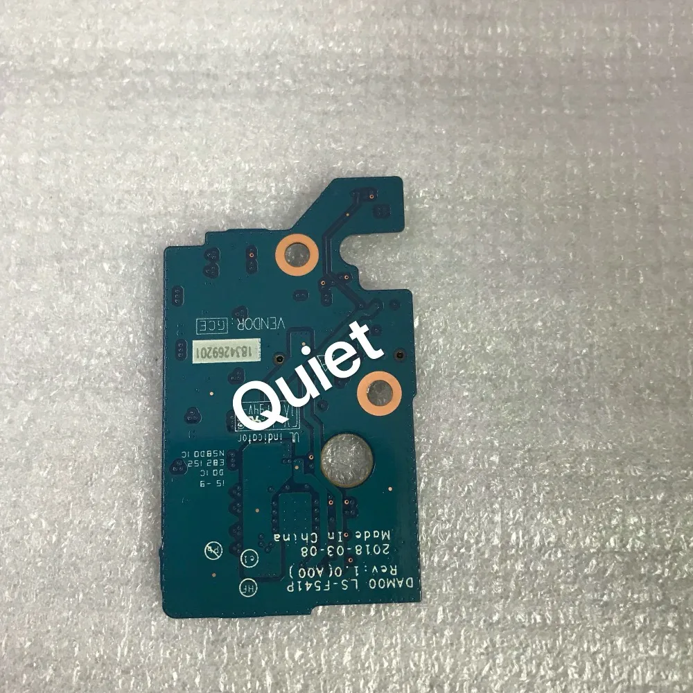 

original for Dell Precision M5530 XPS15 9570 audio board connector LS-F541P 0WD50F WD50F cn-0WD50F