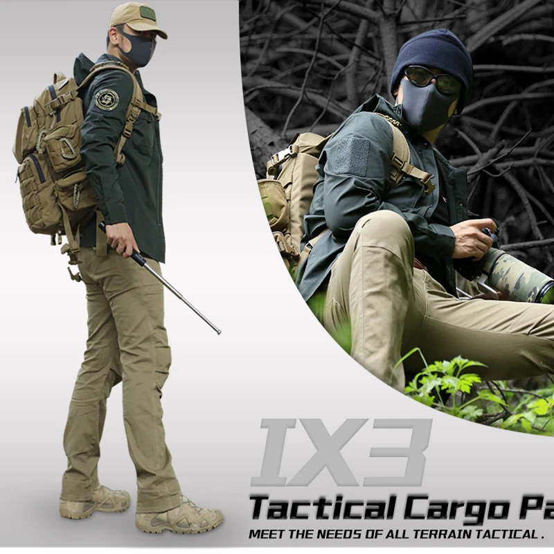2016 new plus size War Game men casual pants camouflage cargo pants bape pants army military 2