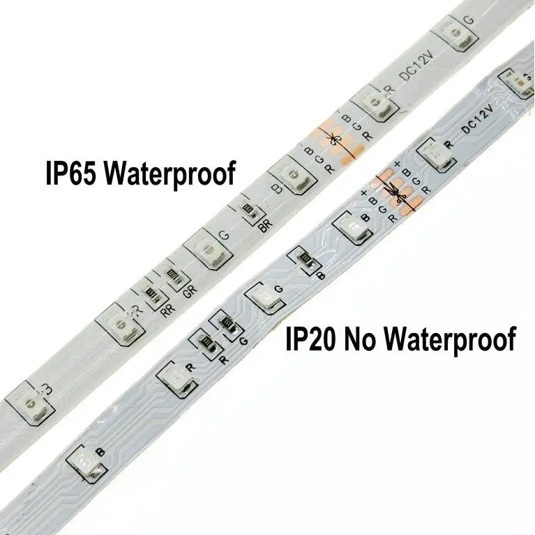 Горячая RGB Светодиодная лента 3528 Гибкая полоса света DC12V 5 м 300led + 24key ИК пульт
