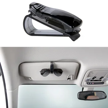 

Car Styling Car Sun Visor glasses Holder Card Ticket Clip for SsangYong Actyon Turismo Rodius Rexton Korando Kyron Musso Sports