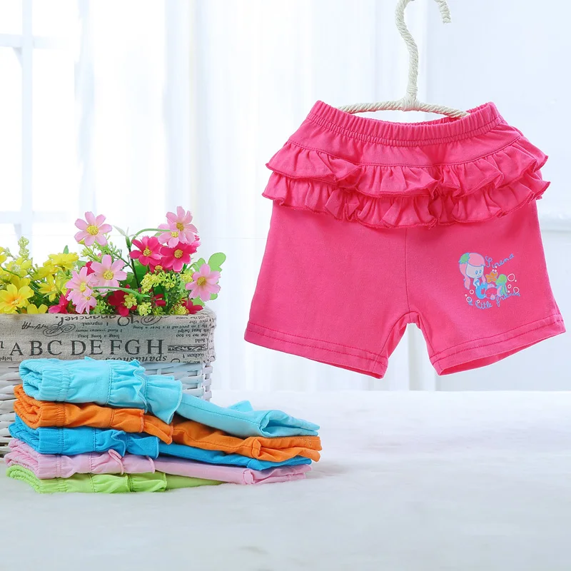 Baby ruffle shorts children shorts kids shorts for gilrs clothes summer