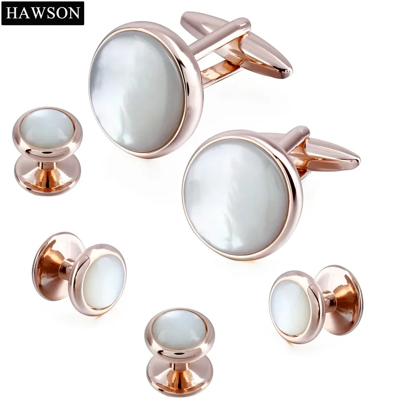 cufflinks and button studs