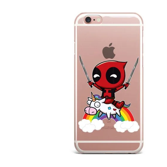 Чехлы LOVINA мягкий смешной Дэдпул и Кот Чехол для iPhone X Phone 5 5S SE 6 S Plus 7 XR XS Max 8 Plus|case for