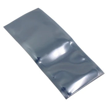 

6.5*12cm Anti-Static Shielding Plastic Packaging Bag ESD Open Top Anti Static Packing Bag Electronics Antistatic Storage Pouch