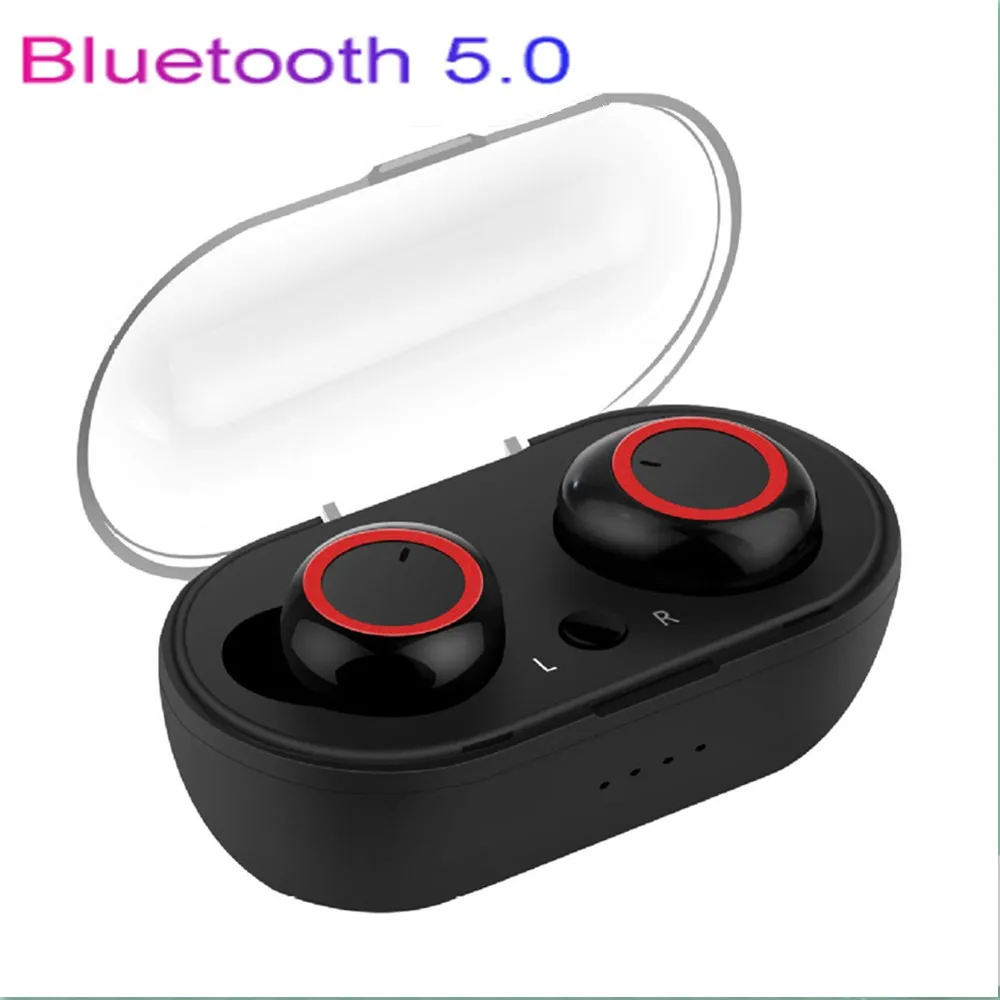 

Bluetooth 5.0 Wireless Earphones Headphones TWS Headset Earphone Touch Control Waterproof Earbuds Charging Box For Mobile Phone