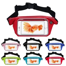 Спортивная Беговая поясная сумка для тренажерного зала Флуоресцентный цвет чехол для iphone6s 4,7 дюймов нейтральная упаковка#25