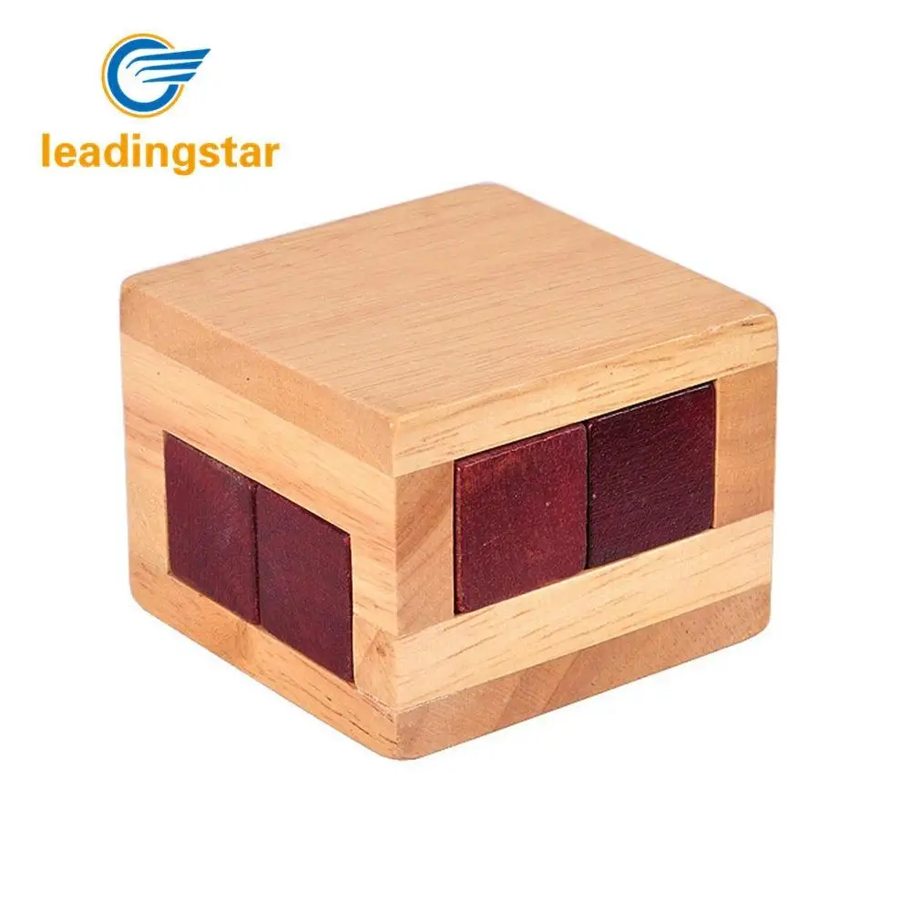 

Leadingstar Mini Wooden Puzzle Unlocking Box Toy Labyrinth Brain Teaser Intellectual Gift for Children/Adult