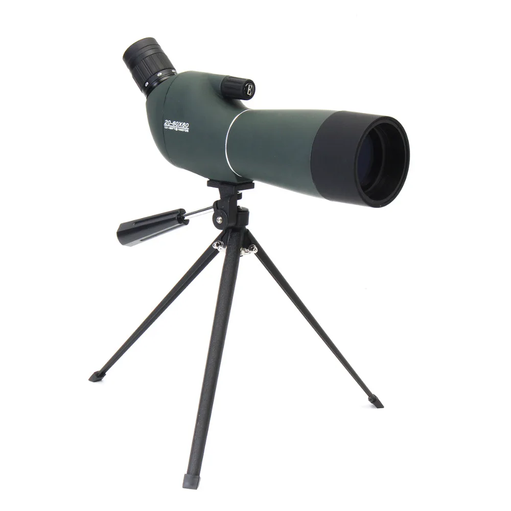 

New Outdoor 20-60x60 Zoom Monocular HD Optic Lens Bird Watching Spotting Scope Telescope
