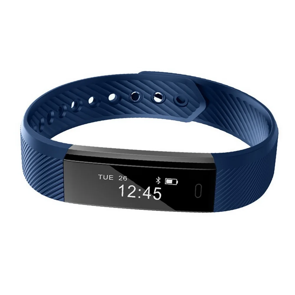  Fitness Tracker Smart Bracelet ID115 Veryfit APP Bluetooth Band Activity Monitor Alarm Clock Sports - 32834173510