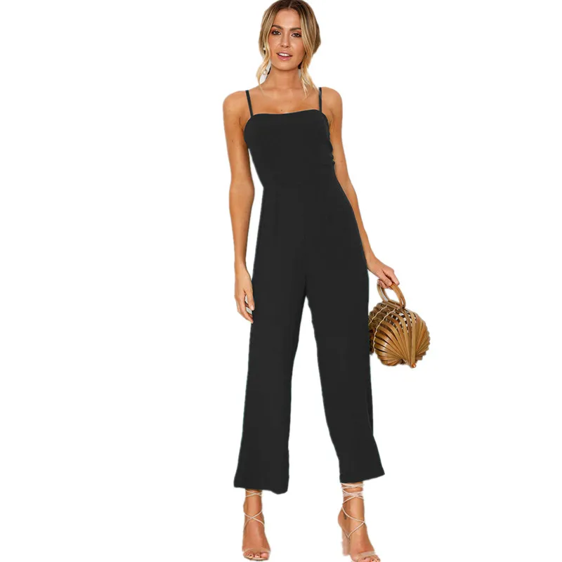 suspender jumpsuit