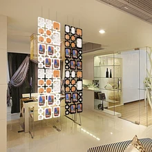 Европейский стиль подвесной экран 4 шт. набор Китайский вырез Раздел Мода фоторамка украшение дома