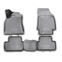 Серебряный renault Fluence 2010->модельный напольный коврик противоскользящий автомобильный автомобильный коврик