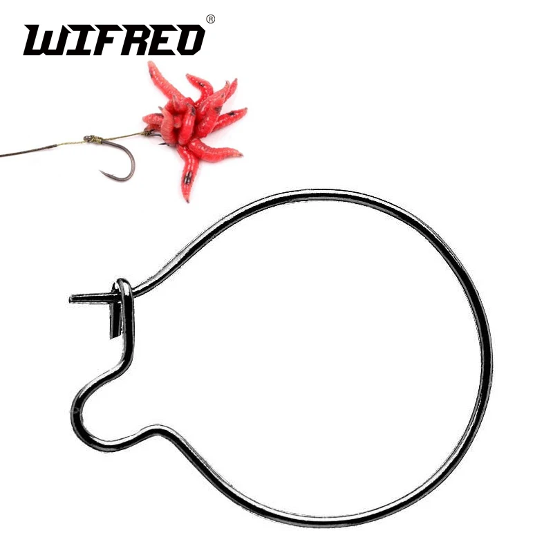 

20PCS S / M / L Blunt Tip Carp Fishing Maggots Clip For Bait Ring Rigs Hook