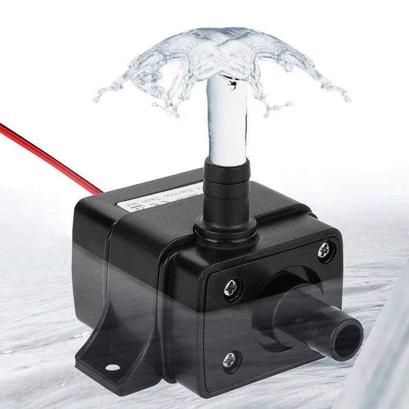 12 V 140L/ч крайне низкий уровень шума бесщеточный двигатель погружной водный насос для бассейна водяной насос на солнечной батарее 2019ing