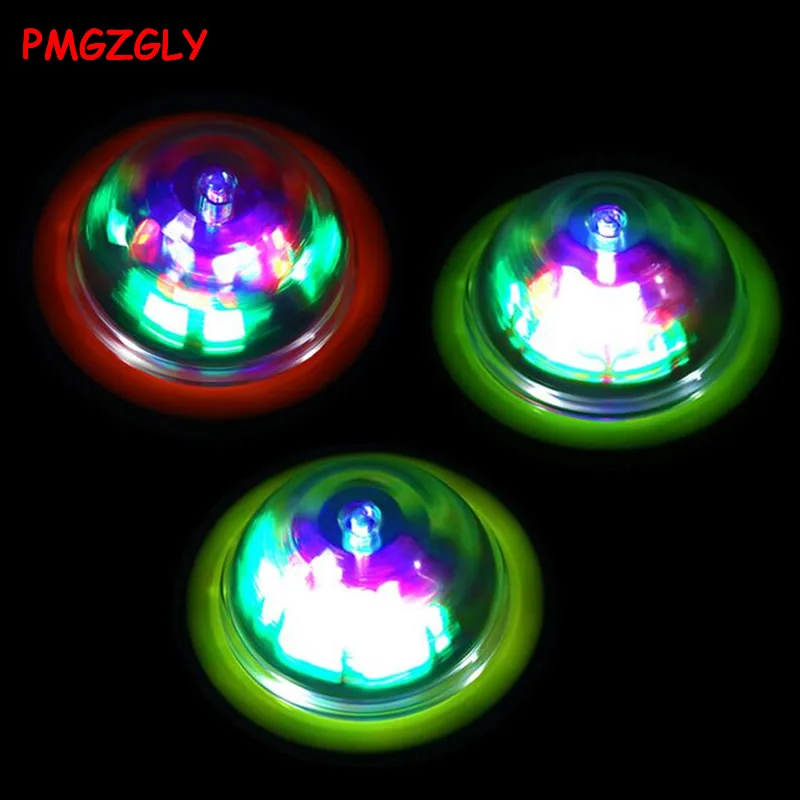 Children Flashing Spinning Top Classic Toys Laser Color Flash LED Light