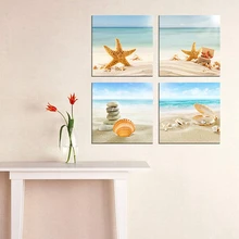 Mediterranean Sea Canvas Painting Art Print Beach Stone Sea Shells Sand Sunshine 4 PCS Wall Art Vintage Home Decoration Dropship Mediterranean Sea Canvas Painting Art Print Beach Stone Sea Shells Sand Sunshine 4 PCS Wall Art Vintage Home Decoration Dropship