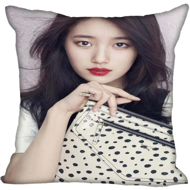 Чехол Bae Suzy на заказ квадратная подушка чехол молнии для спальни домашняя