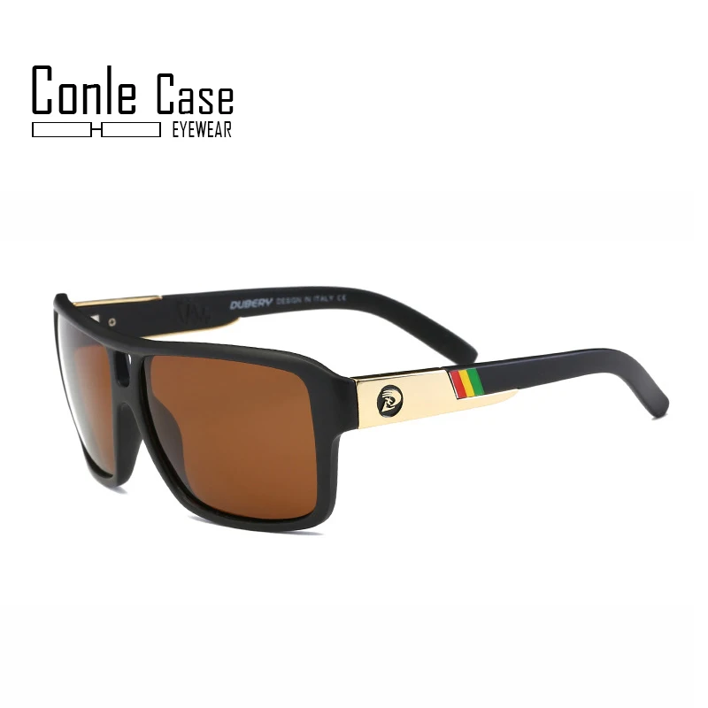 Conle чехол спортивные поляризованные солнцезащитные очки для мужчин и женщин большие наружные ветрозащитные солнцезащитные очки