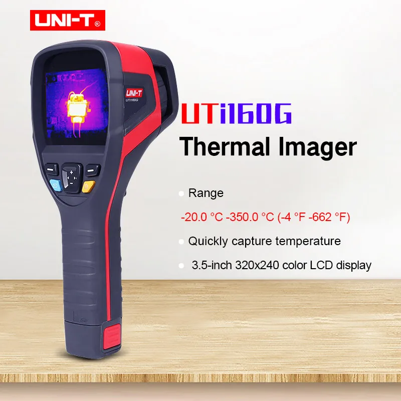 Тепловизор UNI-T UTi160G UTi160V UTi160H UTi160M промышленный осмотр фокус тепловизор термометр