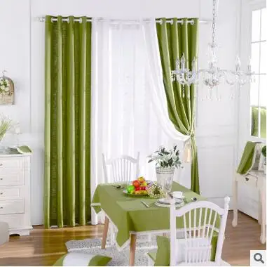 blackout curtain1 Твердая занавеска s ткани Европейский стиль пряжа окрашенная Красивая занавеска жалюзи для гостиной с твердым рисунком может быть настроена - Цвет: blackout curtain1