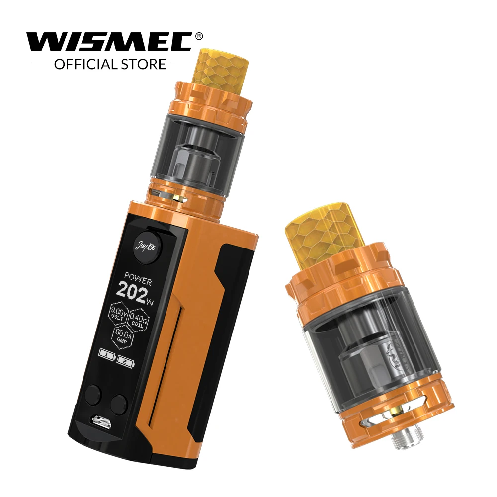 USA Warehouse Wismec Reuleaux RX GEN3 Dual with GNOME King Tank 5.8ml Powered by 18650 Battery Electronic cigarette Vape kit