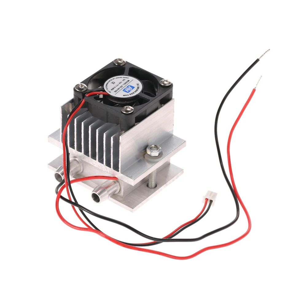 

DIY Kit Thermoelectric Peltier Cooler Refrigeration Cooling System Heat Sink Conduction Module + Fan + TEC1-12706