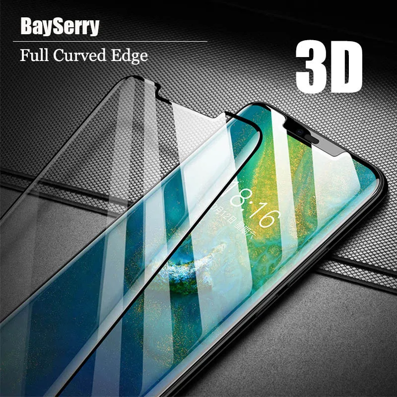 Для Huawei Mate 20 Pro закаленное стекло 3D изогнутое полное покрытие ультратонкая защита