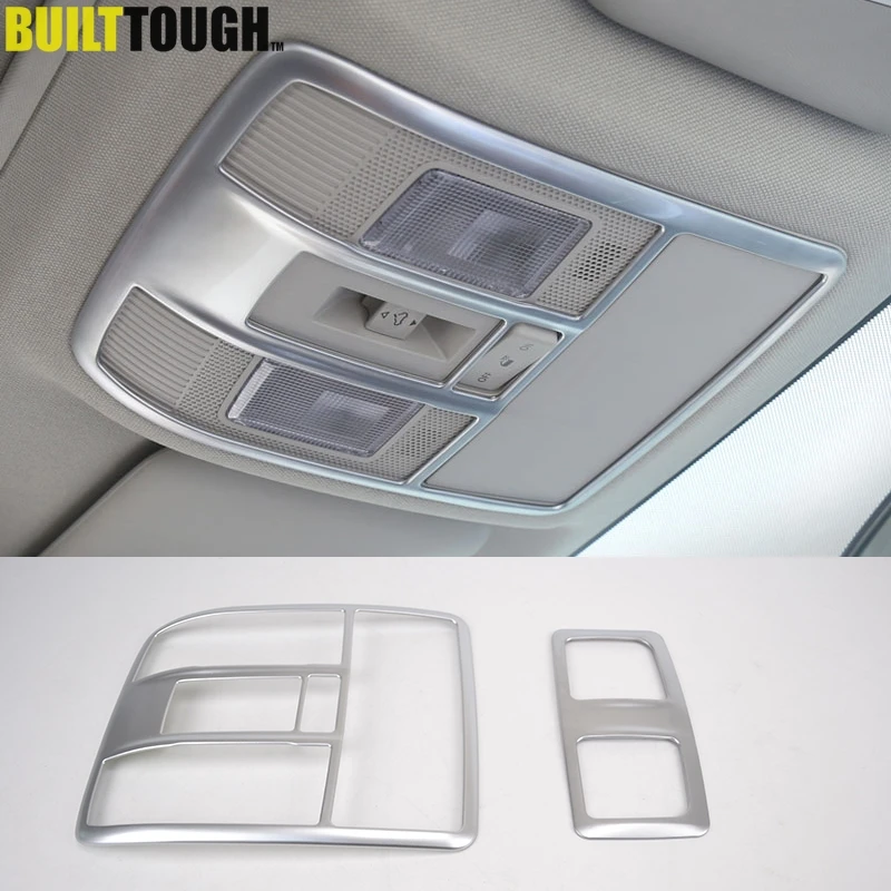 

FIT FOR 2014 2015 2016 MAZDA 6 ATENZA CHROME MAP READING LIGHT ROOF LAMP SWITCH COVER BEZEL TRIM PANEL FRAME GARNISH MOLDING 2PC