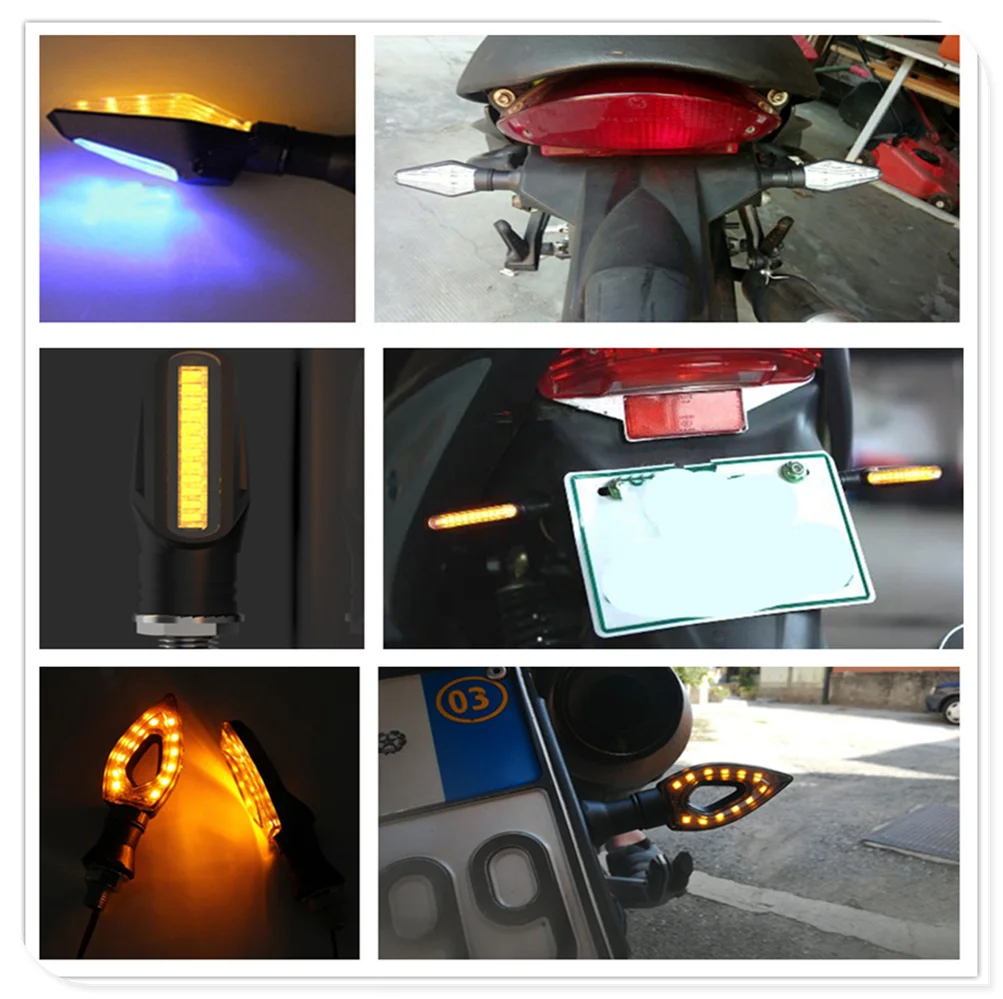 

For Ducati MONSTER 400 620 MTS 695 696 796 S2R 800 DaRk Motorcycle Accessories led Turn Signal Light Indicator Amber Lamp